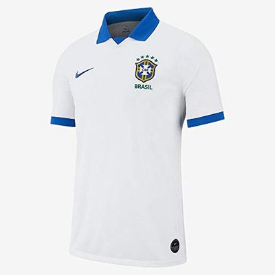 Nike CBF M Nk BRT Stad JSY SS Cpa, T-Shirt Uomo, White/Soar, 2XL