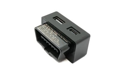 System-S OBD - Adattatore di ricarica USB 3.1 e 3.0, per Tesla Model 3 & Y, colore: Nero