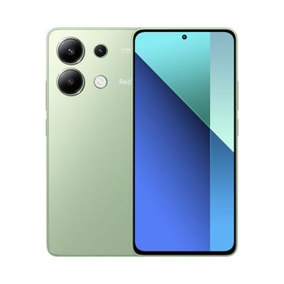 Xiaomi Redmi Note 13 Mint Green - Smartphone 6+128GB, Snapdragon 685, 6nm process, 108MP triple camera, 120Hz FHD+ AMOLED, 33W fast charging, dust and water protection (UK Version + 2 Years Warranty)