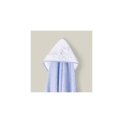 Badrock för bebisar · RABIT BABY Blue · 1 x 1 m · 100% bomull