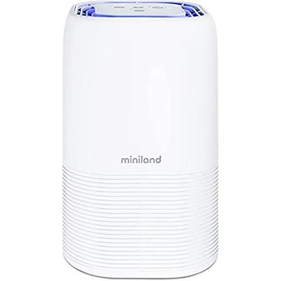 Miniland Babyure 5, luchtreiniger met 5 filters, voorfilter, HEPA-filter, actieve koolfilter, uv-licht, ionisator 89391 wit