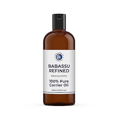 Aceite portador refinado Babassu - 1 Litre - 100% puro
