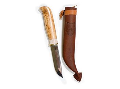 Karesuando Unisex – volwassenen Vargen zakmes, bruin, 10
