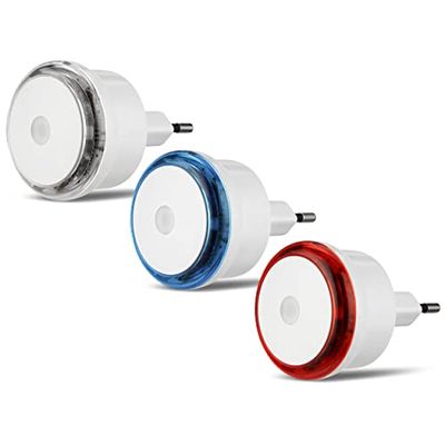 Veilleuse REV Nachtlicht LED SET m.D.0,8W ws 0029340002 rond LED blanc