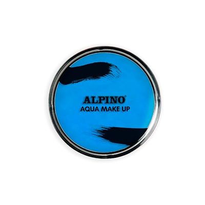 Compacts pour Le Visage à Base d'eau Alpino | Maquillage Visage et Corps | Idéal pour Les Enfants et Les Adultes | Couleurs Vives | Peinture à l'eau pour Usage récréatif et Semi-Professionnel