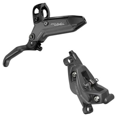 SRAM Level Bronze Stealth 4-tłokowe hamulce tarczowe Blast ciemny polar, przód, lewy