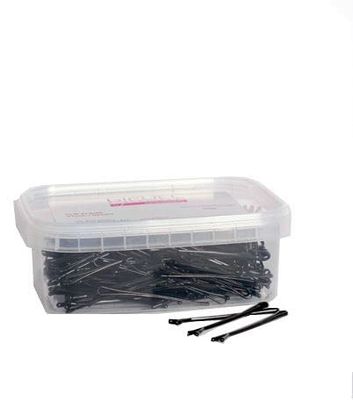 BIFULL Clip Piatta Nera 51 mm 250 g, Nero, Estandar