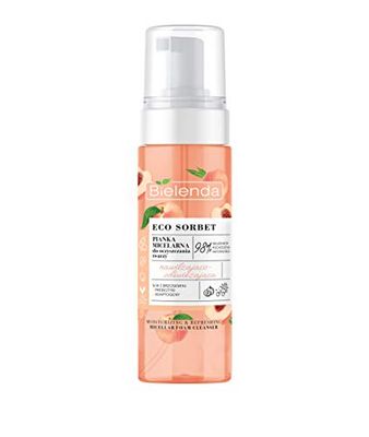 ECO SORBET - Schiuma micellare per la pulizia, idratante e rinfrescante, 150 ml