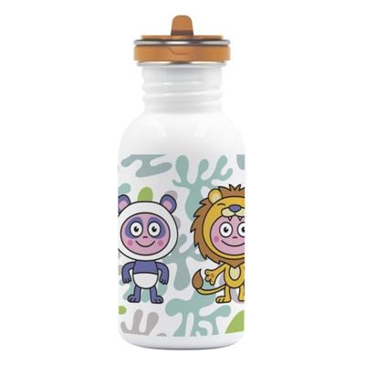 Botella Acero tapón Flow 0,5L Disfraces