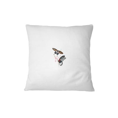 Bona Basics, Fodera decorativa per cuscino, decorazione per la casa, per divano, caffetteria, Dimensioni: 45X45 cm, Colore: Bianco