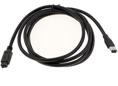 KALEA-INFORMATIQUE Cordon Adaptateur FireWire 400 IEEE1394a 6 Points vers FireWire 800 IEEE1394b 9 Points Mâle Mâle. Longueur 1.8M
