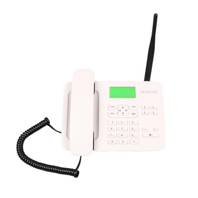 Aligator T100 GSM mobiele telefoon in klassieke tafeltelefoonstijl wit