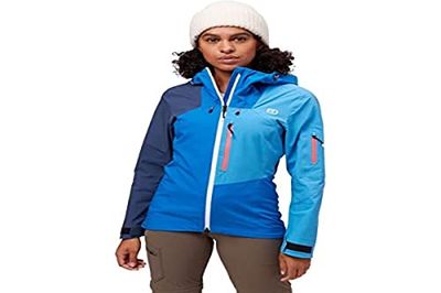 ORTOVOX 3L Ortler Jacket W, Giacca Donna, Solo Blu, S