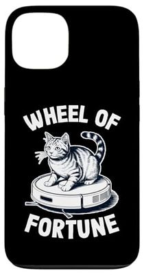 Wheel Of Fortune Cat Joke Robot Vacuum Cleaner Cat Case for iPhone 13