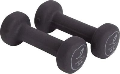 Energetics Hantel Neoprene Dumb. Pairs Black/Grey Dark 2 x 5,0 kg