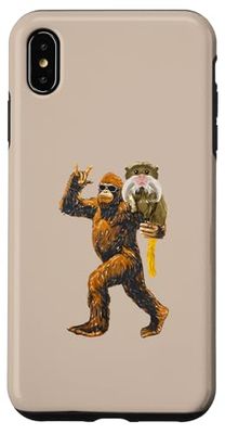 Tamarin Monkey Bigfoot Humor Animal Lovers Funny Design Case for iPhone XS Max
