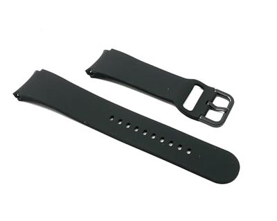 SYSTEM-S Eine Grösse - Correa de silicona de 22 mm para Galaxy Watch 6 Smartwatch, color morado y negro, Negro, Eine Grösse