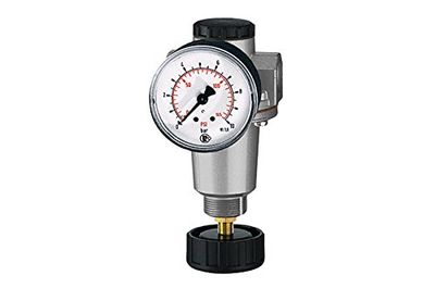 RIEGLER 100808-637.10 D tryckregulator »Standard«, inklusive manometer, BG 1, G 1/4, 0,5-16 bar, 1 st.