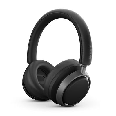 Fidelio L4 Casque sans Fil Bluetooth Supra-auriculaire à réduction de Bruit - Excellente qualité d'appel, Compatible avec Les Assistants vocaux et jusqu'à 50 Heures de Lecture de Musique - Noir