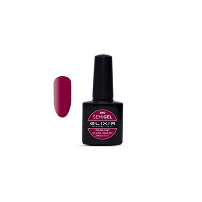 ELIXIR UV Enamel SEMIGEL 880 Dark Raspberry 8 ML