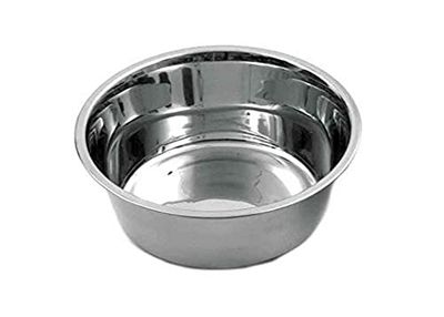 Karlie 1030104 Comedero Perro Acero INOX, 7-11 cm