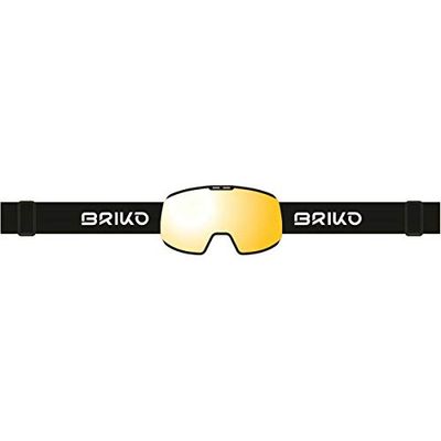 Briko Kili 7.6 Masque de Ski/Snow, Adulte, Unisexe, Black-YM2, Taille Unique