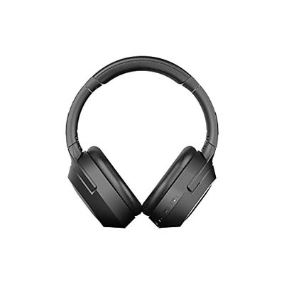 RYGHT TIHO R480354 - Cuffie wireless con cancellazione attiva del rumore, durata della batteria 16 ore, microfono integrato, pieghevoli, regolabili e girevoli, colore: nero