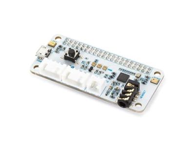 Whadda ReSpeaker 2-Mics Pi HAT voor Raspberry Pi, AI, spraaktoepassingen, geschikt voor Alexa, Google Assistant
