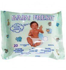 Stenago - Lingettes à l'aloe vera Baby Fresh 20 unités