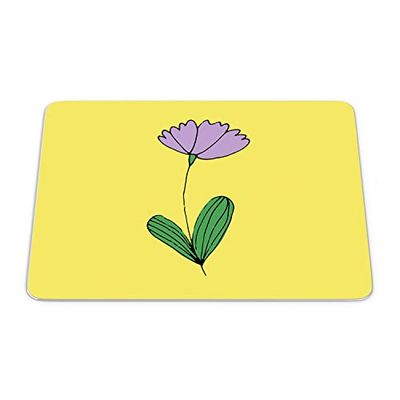 Bonamaison, Tapis de Souris Rectangle Imprimé Numériquement, Fond Antidérapant, pour Bureau et Maison, Taille: 22x18cm