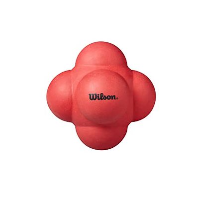 Wilson Large Reaction Ball, Impugnature da Tennis e Altro Unisex Adulto, Rosso, Nessuna Dimensione