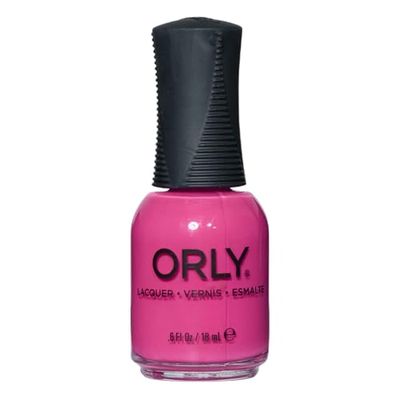 ORLY Shut Up Heather Nail Polish (18ml) | Fuchsia Pink Creme Nail Varnish | 1980s Collection