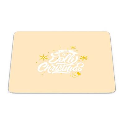 Bonamaison, Tappetino per mouse rettangolare, con stampa digitale, antiscivolo, per ufficio e casa, dimensioni: 22 x 18 cm