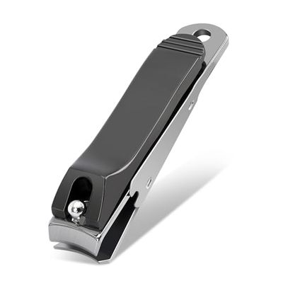 Kolamom Tagliaunghie Professionale, Tagliaunghie Piedi, Taglia Unghie per Mani, Acciaio Inossidabile, Per Preparazione Manicure (75 mm)