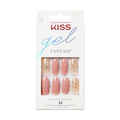 KISS Gel Fantasy Collection Nails- Midnight Sky