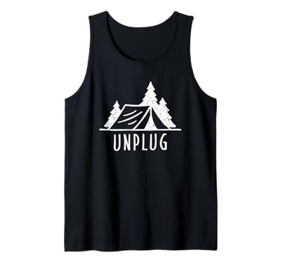 Unplug Tenda da campeggio Wilderness Camground Campeggio Legno rustico Canotta