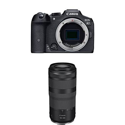 Canon EOS R7 body + obiettivo RF 100-400 mm f/5.6-8 IS USM