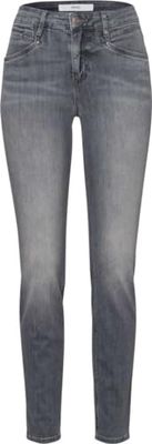 BRAX dam stil Shakira-fem-ficksbyxor i vintage stretch denim jeans, Begagnad ljusgrå, 26W x 32L