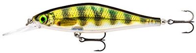 Rapala - Leurre de Pêche Shadow Rap Shad Deep - Matériel de Pêche en Balsa - Leurre Pêche en Eau Douce - Fabriqué en Estonie - Prof de Nage 1.5 - 1.8 m - Taille 9 cm / 12 g - Live Perch