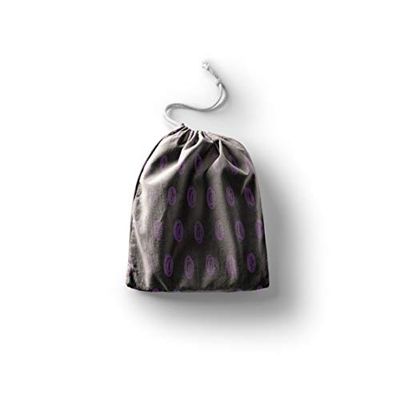 Bonamaison Imprimé Sacs de Coton avec Cordon, Sac D'Épicerie, Sac À Provisions, Réutilisables, Écologique, Pliable, Taille: 20x30 Cm