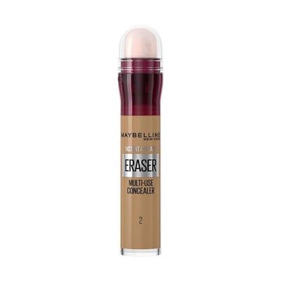 Maybelline New York Abdeckstift Instant Anti-Age Effekt Concealer, LöXLKNBCmit Mikro-Lösch-Applikator, Nr. 02 Nude, 6,8 ml
