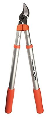 Tesoura telescópica de 2 mãos Pruning 0390T - Ajuste manual - Corte Bypass muito preciso - ultraleve - tesoura de jardinagem fabricada com alumínio reforçado - Altuna