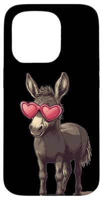 Costume de lunettes de soleil d'âne cool pour les amoureux des ânes Coque pour iPhone 15 Pro