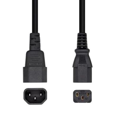 CAVO ALIMENTAZIONE CPU C13/H-C14/M 3M NERO NANOCABILE
