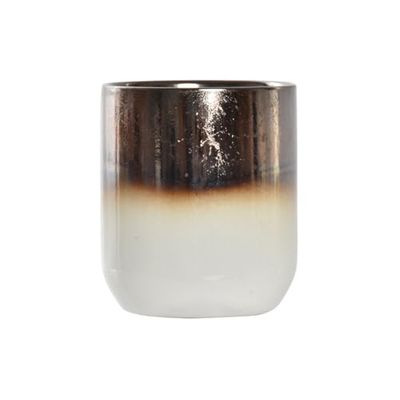 VELA CERA CERAMICA 8X8X9,5 MARRON
