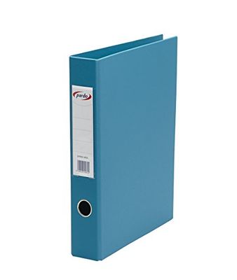 Tortora – Raccoglitori in plastica, Anelli 4/40, formato foglio Folio blu