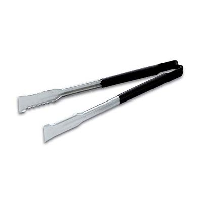 Pujadas 4791220 Antimicrobial Once-Piece Kool-Touch Versagrip Tong, Black, L 30 cm