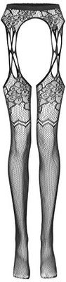 Cottelli Collection Stockings & Hosiery Suspender Tights, Small-Large, 0.276 kg