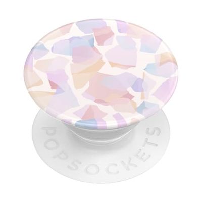 PopSockets: PopGrip - Soporte y Agarre para Teléfonos Móviles y Tablets con un PopTop Intercambiable - Soft Shores