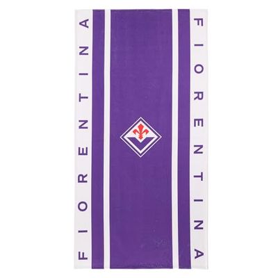 Only4fan S.r.l. ACF Fiorentina Telo Mare/Piscina Toile Adulte Unisexe, Aubergine, Taille Unique